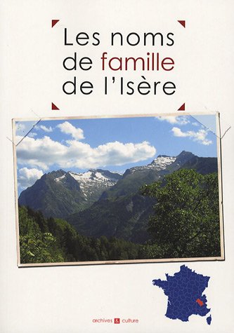 Les Noms de famille de l'Isère